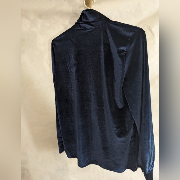 Milan Kiss Italian velvet blouse - Picture 3 of 3